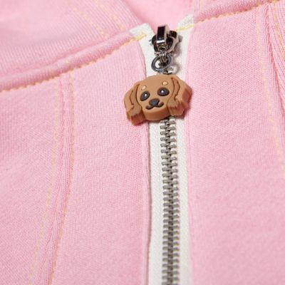 RI Dog pink hoodie